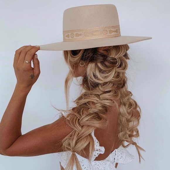 Lack Of Color Accessories - Lack of Color - Juno Boater Cream